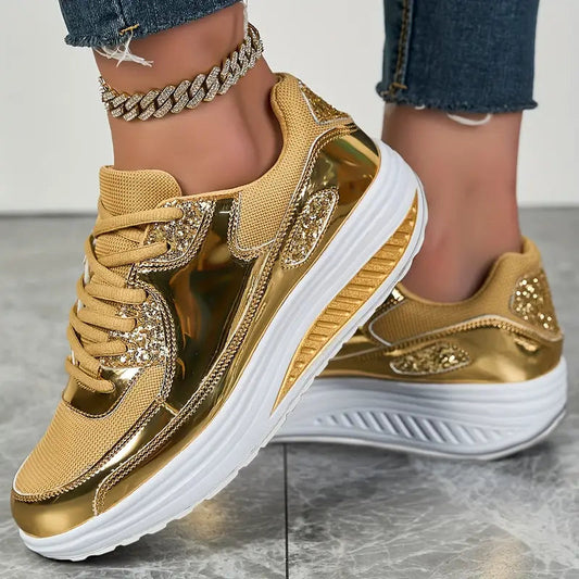 Women's Sparkling Casual Sneakers